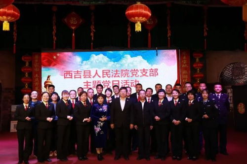 学党史,映党心 西吉县法院开展联合主题党日