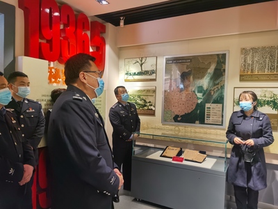 铭记光辉党史 传承红色基因——陕西省未管所组织赴八路军西安办事处开展党史学习教育